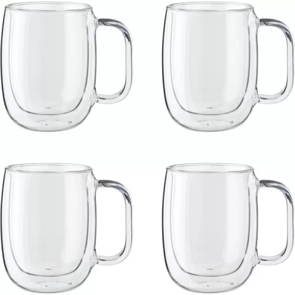 ZWILLING J.A. Henckels Coffee Mug 2 Piece, Clear