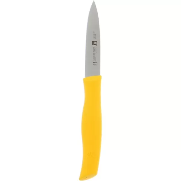 ZWILLING Twin Grip Paring Knife, 3.5-inch, Yellow