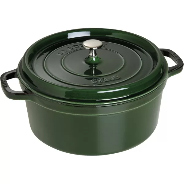 Staub Cast Iron Dutch Oven 5-qt Tall Cocotte, Made in France, Serves 5-6, Matte Black