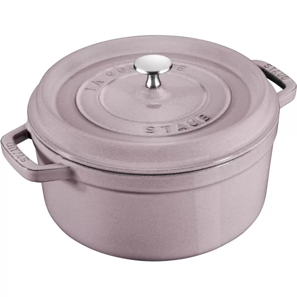 Staub Cast Iron Dutch Oven 5-qt Tall Cocotte, Made in France, Serves 5-6, Matte Black