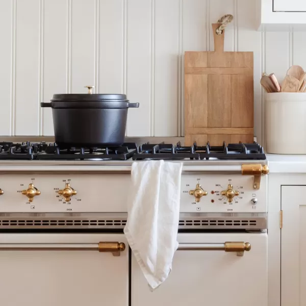 Staub Cast Iron Dutch Oven 5-qt Tall Cocotte, Made in France, Serves 5-6, Matte Black