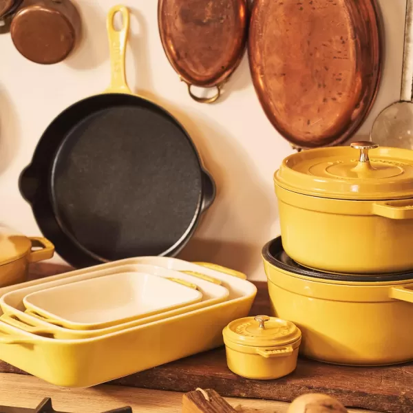 Staub Cast Iron Dutch Oven 5-qt Tall Cocotte, Made in France, Serves 5-6, Matte Black