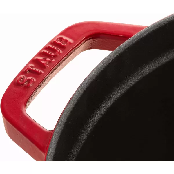 Staub Cast Iron Dutch Oven 5-qt Tall Cocotte, Made in France, Serves 5-6, Matte Black