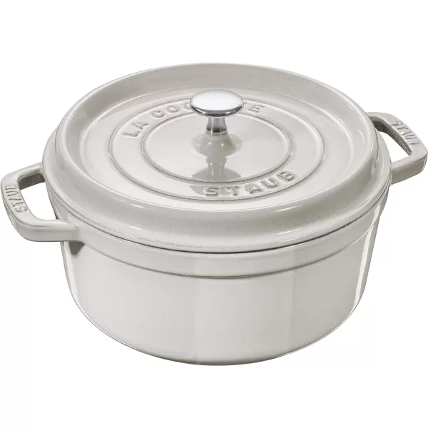 Staub Cast Iron Dutch Oven 5-qt Tall Cocotte, Made in France, Serves 5-6, Matte Black
