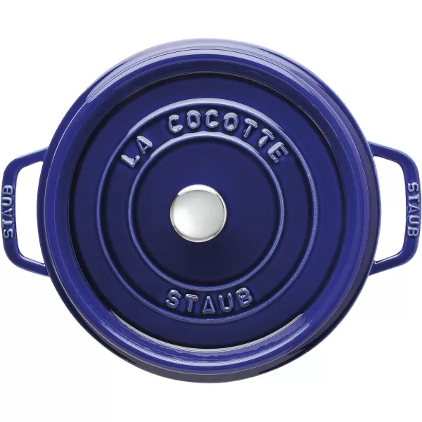 Staub Cast Iron Dutch Oven 5-qt Tall Cocotte, Made in France, Serves 5-6, Matte Black