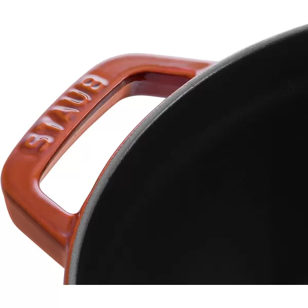 Staub Cast Iron Dutch Oven 5-qt Tall Cocotte, Made in France, Serves 5-6, Matte Black