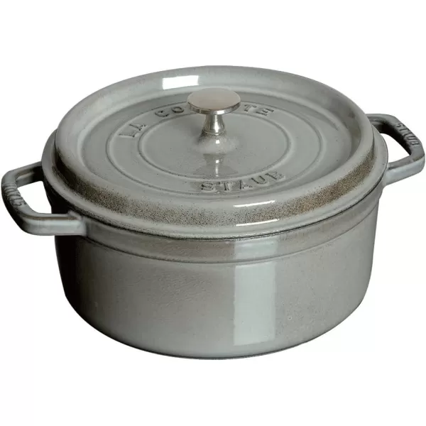 Staub Cast Iron Dutch Oven 5-qt Tall Cocotte, Made in France, Serves 5-6, Matte Black