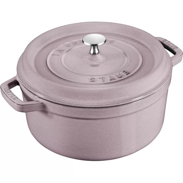 Staub Cast Iron Dutch Oven 5-qt Tall Cocotte, Made in France, Serves 5-6, Matte Black