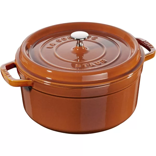 Staub Cast Iron Dutch Oven 5-qt Tall Cocotte, Made in France, Serves 5-6, Matte Black