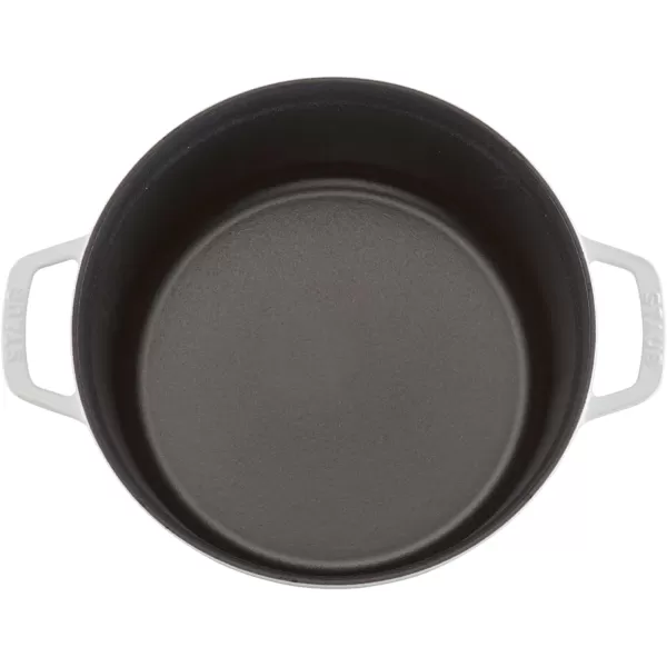 Staub Cast Iron Dutch Oven 5-qt Tall Cocotte, Made in France, Serves 5-6, Matte Black
