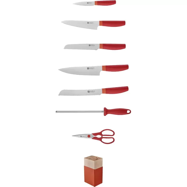 ZWILLING Now S Knife Block Set, 8-pc, Lime Green