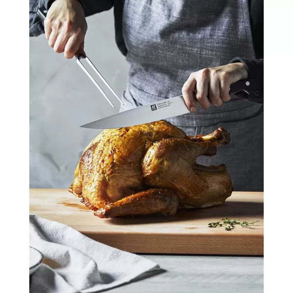 ZWILLING Professional S 8-inch Razor-Sharp German Carving Knife, Made in Company-Owned German Factory with Special Formula Steel perfected for almost 300 Years, Dishwasher Safe