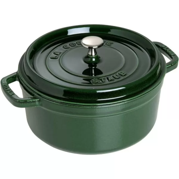 Staub Cast Iron Dutch Oven 5-qt Tall Cocotte, Made in France, Serves 5-6, Matte Black