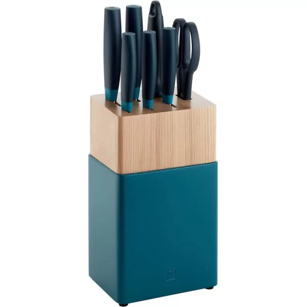 ZWILLING Now S Knife Block Set, 8-pc, Lime Green