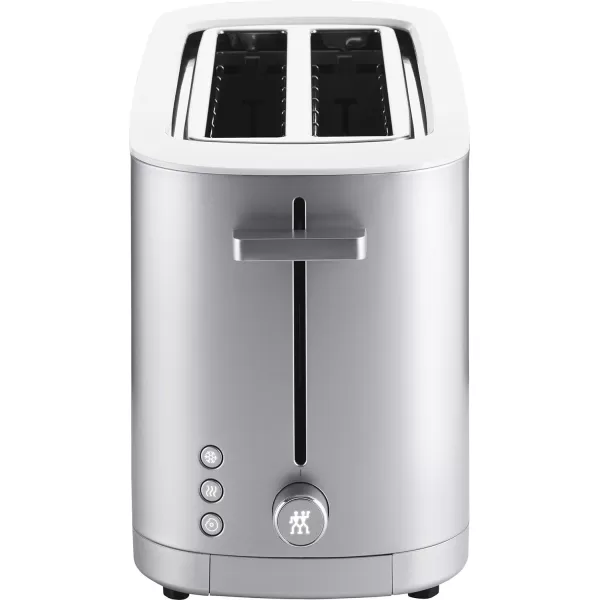 ZWILLING Enfinigy 2 Long Slot Toaster, 4 Slices with Extra Wide 1.5" Slots for Bagels, 7 Toast Settings, Even Toasting, Reheat, Cancel, Defrost, Black