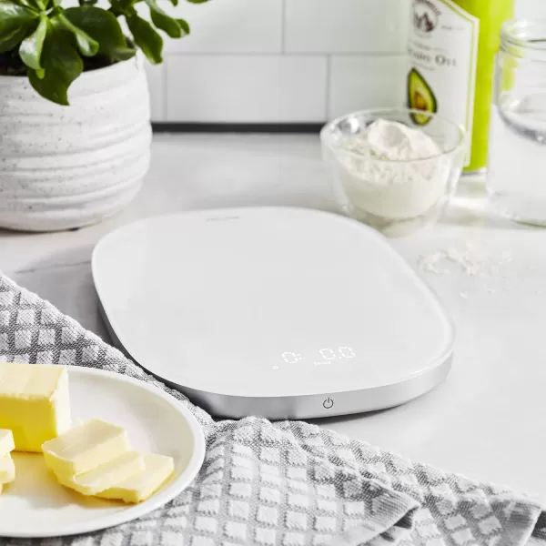 ZWILLING Enfinigy Digital Kitchen Food Scale, Max weight 22lbs, Grams &amp; Ounces, .1-gram Accuracy, Rose