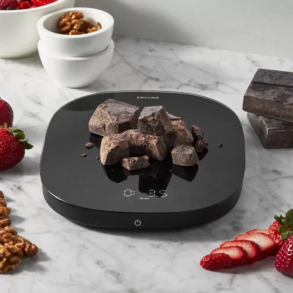 ZWILLING Enfinigy Digital Kitchen Food Scale, Max weight 22lbs, Grams &amp; Ounces, .1-gram Accuracy, Rose
