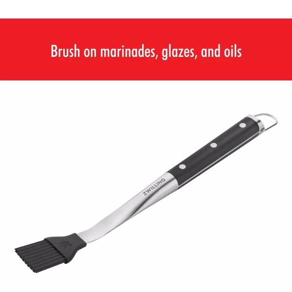ZWILLING BBQ+ Basting Brush, 1 unit, Stainless Steel
