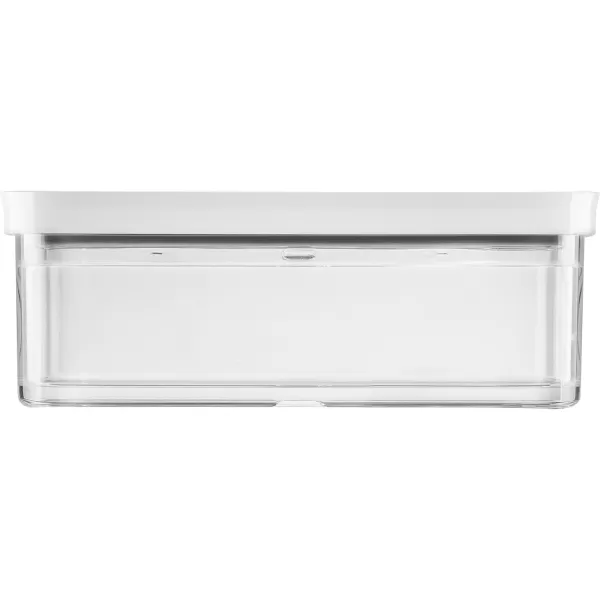 ZWILLING Fresh &amp; Save CUBE Storage Organizer, 3M, 3-qt, Pantry Organizers and Storage, Plastic, BPA-Free Airtight Dry Food Storage Container for Storing Cereal and more, Medium X-Tall, Clear