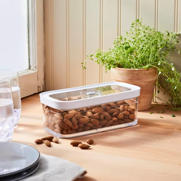 ZWILLING Fresh &amp; Save CUBE Storage Organizer, 3M, 3-qt, Pantry Organizers and Storage, Plastic, BPA-Free Airtight Dry Food Storage Container for Storing Cereal and more, Medium X-Tall, Clear