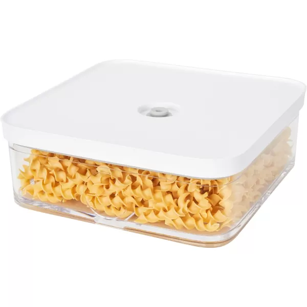 ZWILLING Fresh &amp; Save CUBE Storage Organizer, 3M, 3-qt, Pantry Organizers and Storage, Plastic, BPA-Free Airtight Dry Food Storage Container for Storing Cereal and more, Medium X-Tall, Clear