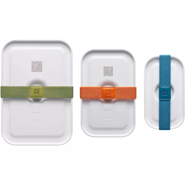 ZWILLING Fresh &amp; Save Flat Lunch Box Large, Airtight Food Storage Container, Meal Prep Container, BPA-Free, Grey