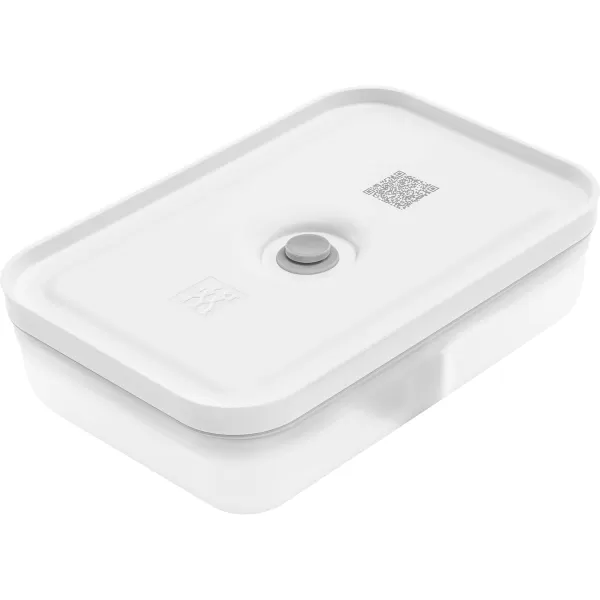 ZWILLING Fresh &amp; Save Flat Lunch Box Large, Airtight Food Storage Container, Meal Prep Container, BPA-Free, Grey