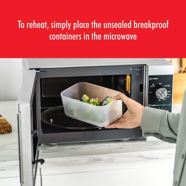 ZWILLING Fresh &amp; Save Flat Lunch Box Large, Airtight Food Storage Container, Meal Prep Container, BPA-Free, Grey