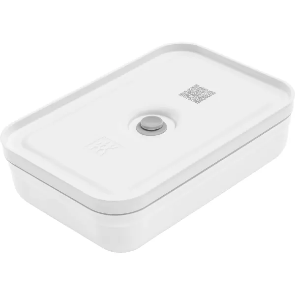 ZWILLING Fresh &amp; Save Flat Lunch Box Large, Airtight Food Storage Container, Meal Prep Container, BPA-Free, Grey