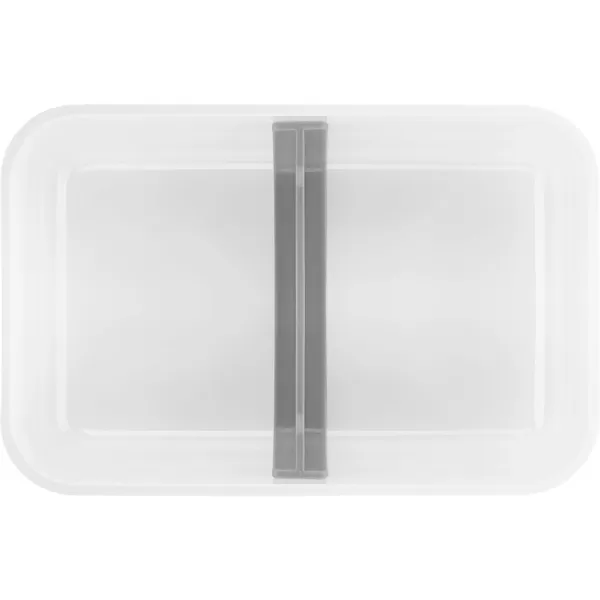 ZWILLING Fresh &amp; Save Flat Lunch Box Large, Airtight Food Storage Container, Meal Prep Container, BPA-Free, Grey