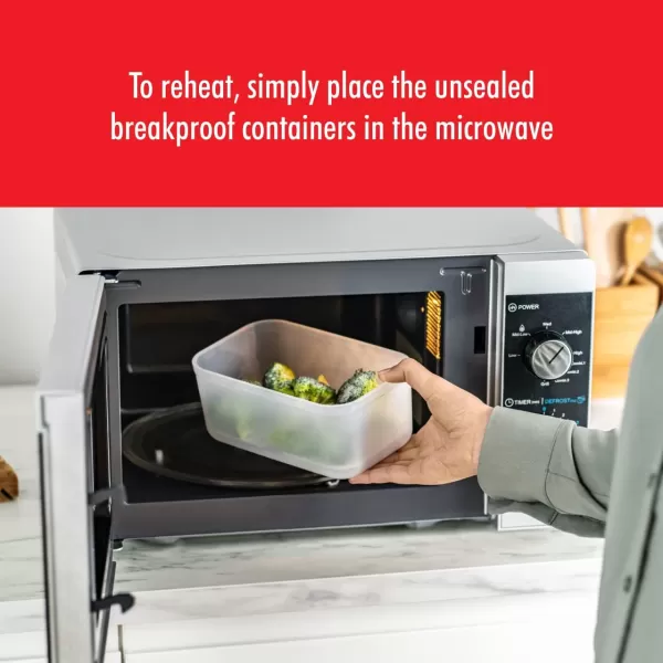 ZWILLING Fresh &amp; Save Flat Lunch Box Large, Airtight Food Storage Container, Meal Prep Container, BPA-Free, Grey