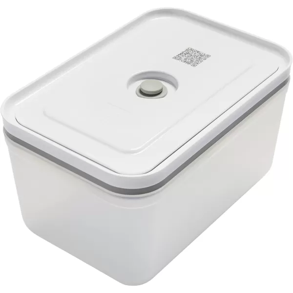 ZWILLING Fresh &amp; Save Flat Lunch Box Large, Airtight Food Storage Container, Meal Prep Container, BPA-Free, Grey