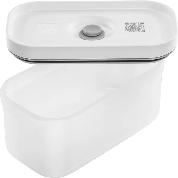 ZWILLING Fresh &amp; Save Flat Lunch Box Large, Airtight Food Storage Container, Meal Prep Container, BPA-Free, Grey