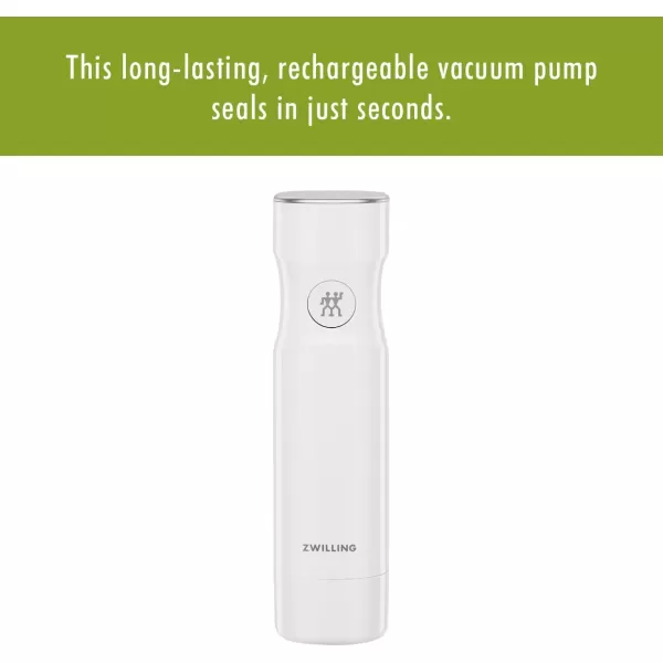 ZWILLING Fresh &amp; Save Handheld Vacuum Sealer Machine for Easy Storage
