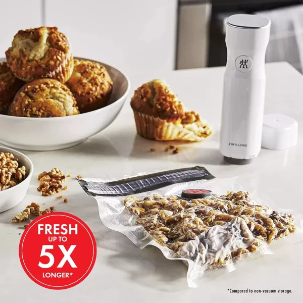 ZWILLING Fresh &amp; Save Handheld Vacuum Sealer Machine for Easy Storage