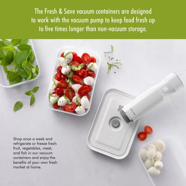 ZWILLING Fresh &amp; Save Medium Airtight Food Storage Container, Meal Prep Container, BPA Free