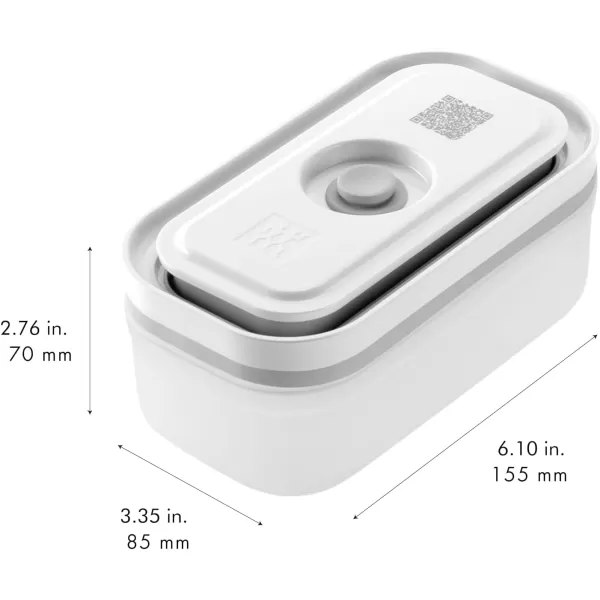 ZWILLING Fresh &amp; Save Medium Airtight Food Storage Container, Meal Prep Container, BPA Free