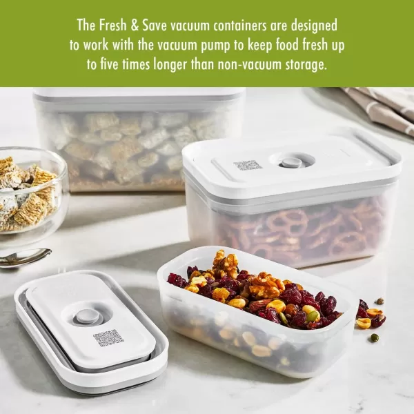 ZWILLING Fresh &amp; Save Medium Airtight Food Storage Container, Meal Prep Container, BPA Free