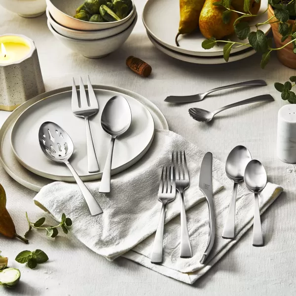 Zwilling J.A. Henckels Bellasera Satin 45 Piece Stainless Steel Flatware Set