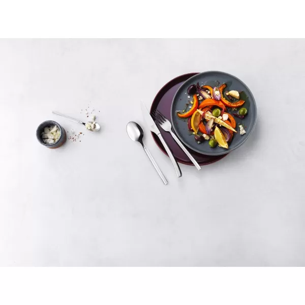 Zwilling JA Henckels Alluri 42-Piece 18/10" Stainless Steel Flatware Set, Silver