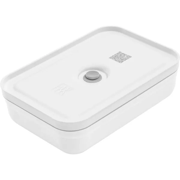 ZWILLING Fresh &amp; Save Flat Lunch Box Large, Airtight Food Storage Container, Meal Prep Container, BPA-Free, Grey