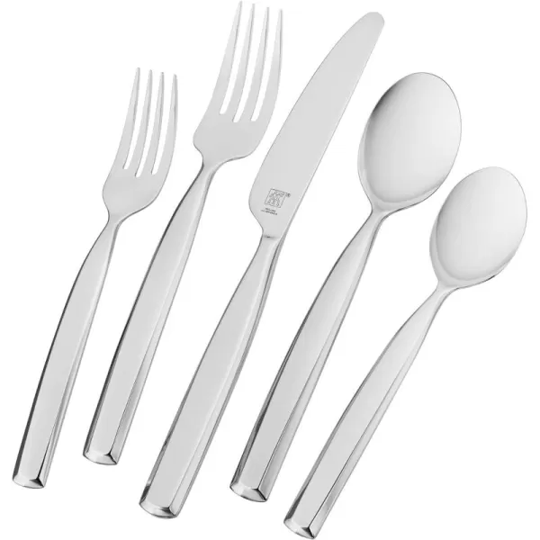 Zwilling J.A. Henckels Bellasera Satin 45 Piece Stainless Steel Flatware Set