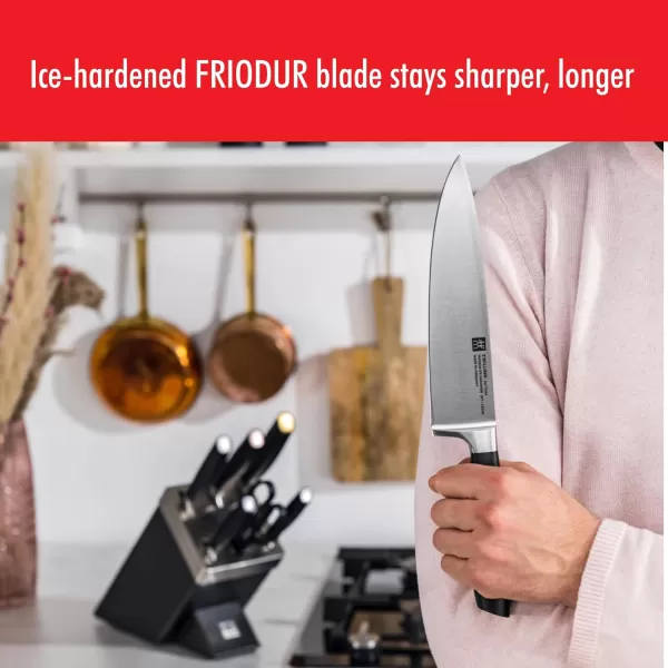 ZWILLING All Star 4-inch Paring Knife, Razor-Sharp German Knife, Made in Company-Owned German Factory with Special Formula Steel perfected for almost 300 Years, Dishwasher Safe, Silver End Cap