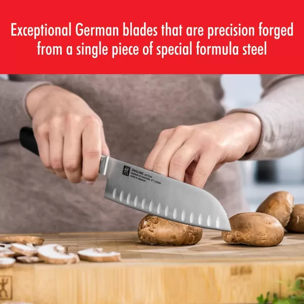 ZWILLING All Star 4-inch Paring Knife, Razor-Sharp German Knife, Made in Company-Owned German Factory with Special Formula Steel perfected for almost 300 Years, Dishwasher Safe, Silver End Cap