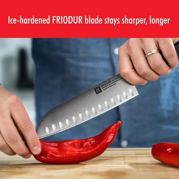 ZWILLING All Star 4-inch Paring Knife, Razor-Sharp German Knife, Made in Company-Owned German Factory with Special Formula Steel perfected for almost 300 Years, Dishwasher Safe, Silver End Cap