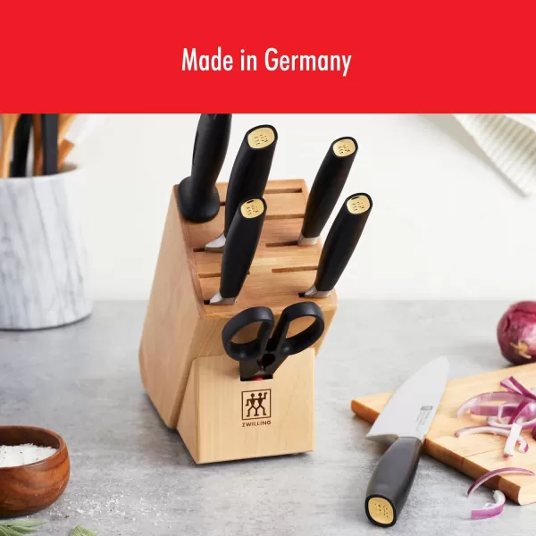 ZWILLING All Star 4-inch Paring Knife, Razor-Sharp German Knife, Made in Company-Owned German Factory with Special Formula Steel perfected for almost 300 Years, Dishwasher Safe, Silver End Cap
