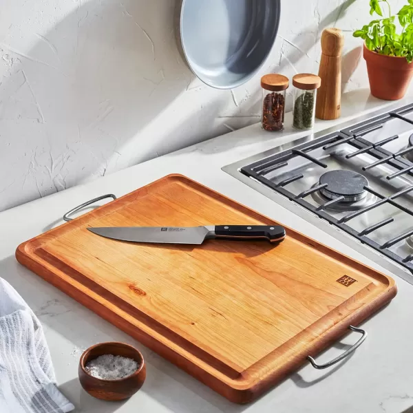 ZWILLING Carving Board, 20" x 15" x 1", cherry