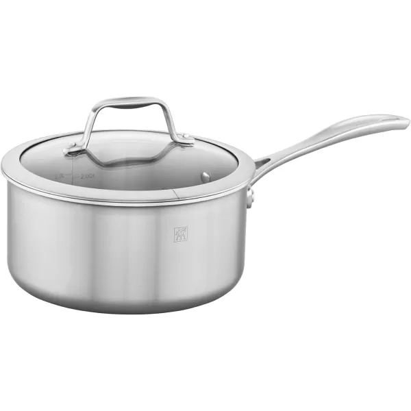 ZWILLING Spirit 3-ply 10-pc Stainless Steel Ceramic Nonstick Pots and Pans Set, Dutch Oven, Fry Pan
