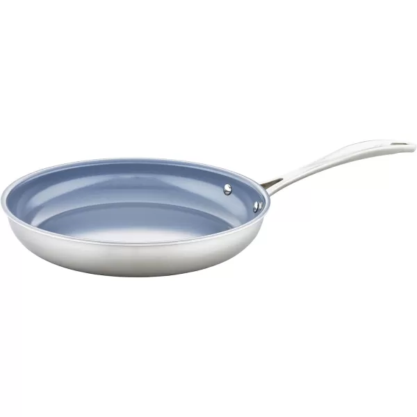 ZWILLING Spirit 3-ply 10-pc Stainless Steel Ceramic Nonstick Pots and Pans Set, Dutch Oven, Fry Pan