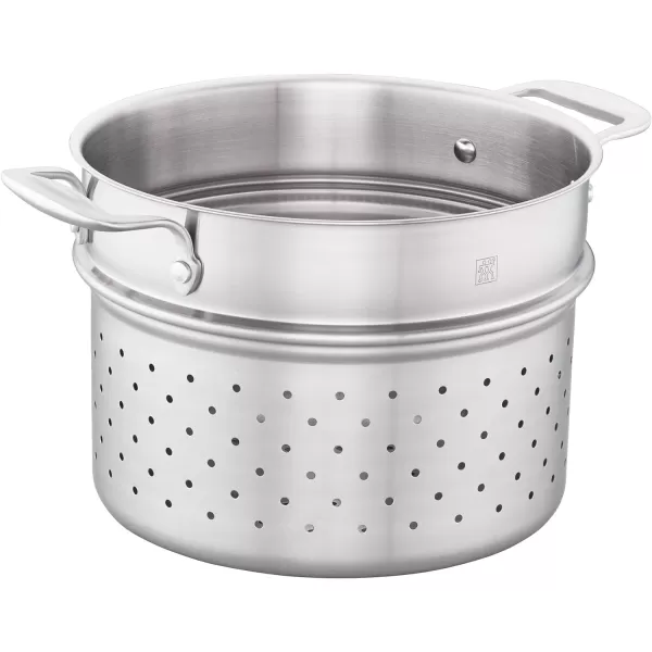 ZWILLING Spirit 3-ply 10-pc Stainless Steel Ceramic Nonstick Pots and Pans Set, Dutch Oven, Fry Pan